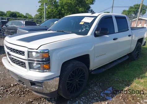 2015 Chevrolet Silverado K1500 Lt из США, поврежденный, VIN 3GCUKREC3FG235029